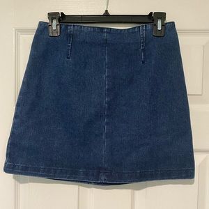 Denim skirt